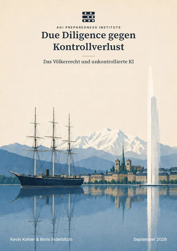 Titelseite des Berichts: Due Diligence gegen Kontrollverlust